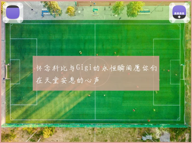 怀念科比与Gigi的永恒瞬间愿你们在天堂安息的心声